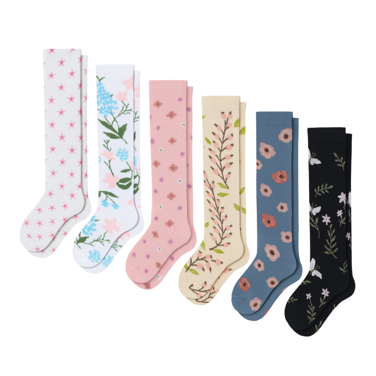 Nature Kompressionssocken-Set, 6er-Pack