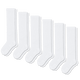 Weißes Kompressionsstrümpfe-Set, 6er-Pack