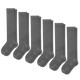 Graue Kompressionsstrümpfe-Set, 6er-Pack