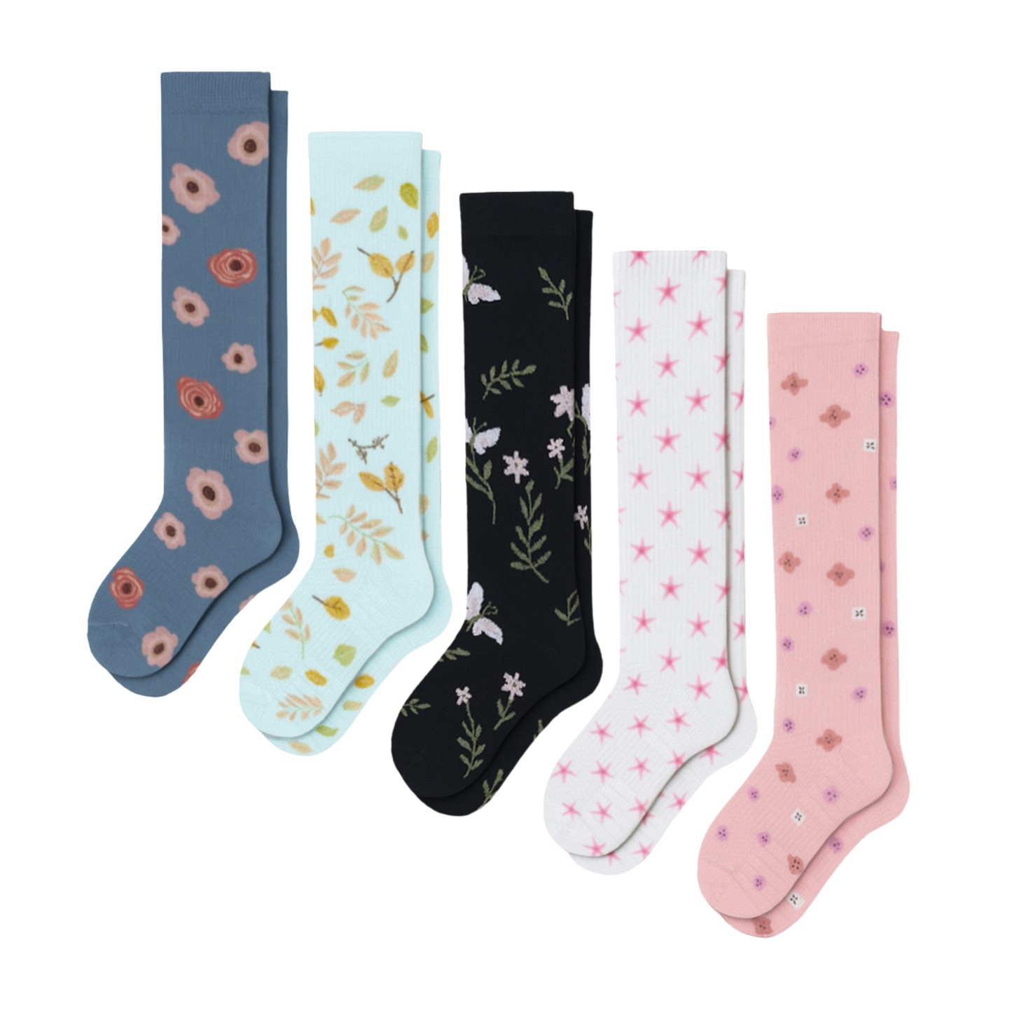 Nature Kompressionssocken-Set, 5er-Pack