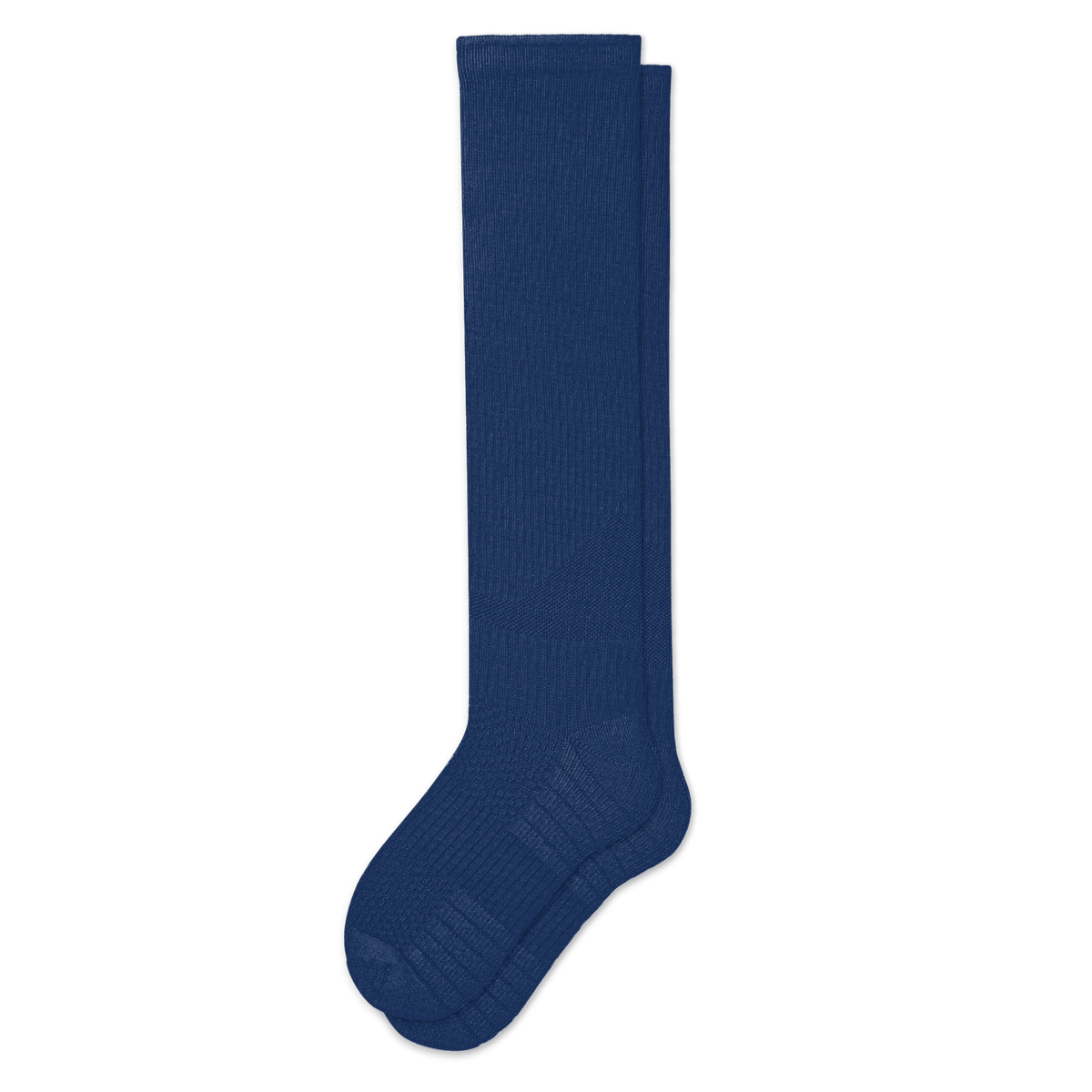 Blaue Kompressionsstrümpfe